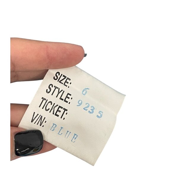 Blush Prom Alexia Women Maxi Dress Size 6 Blue Floral Strapless Evening Gown EUC - Picture 7 of 11